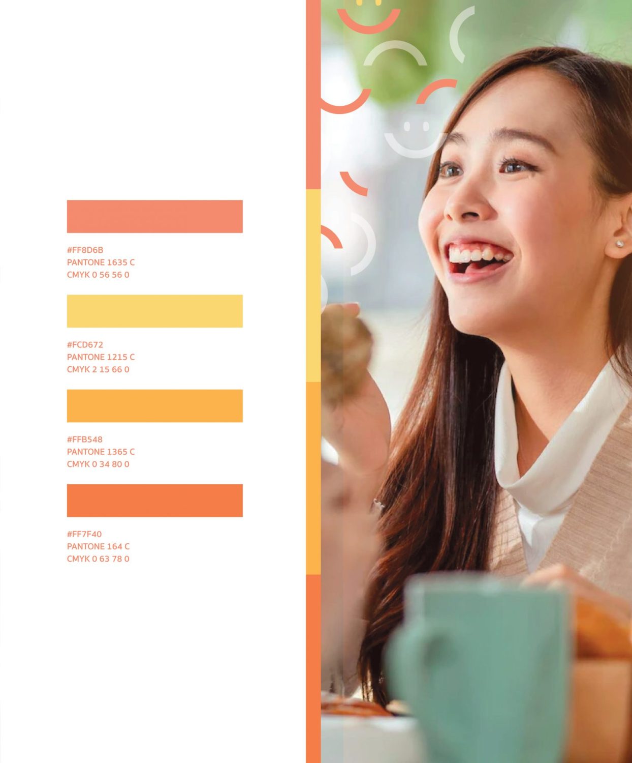 ตัวอย่าง ออกแบบแบรนด์แบบมีกลยุทธ์ CORPORATE IDENTITY & BRANDING CONCEPT DESIGN HAPPY FINEDAY — ภาพผลงาน 13
