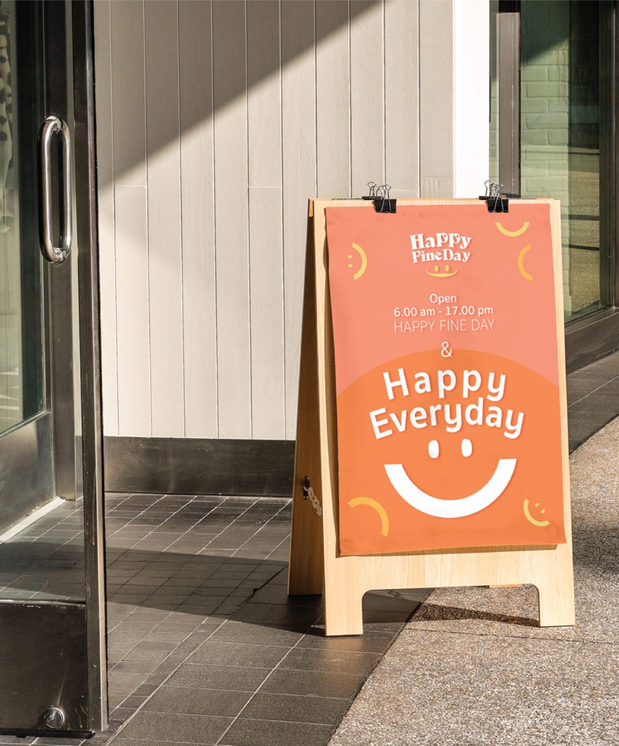 ตัวอย่าง ออกแบบแบรนด์แบบมีกลยุทธ์ CORPORATE IDENTITY & BRANDING CONCEPT DESIGN HAPPY FINEDAY — ภาพผลงาน 21