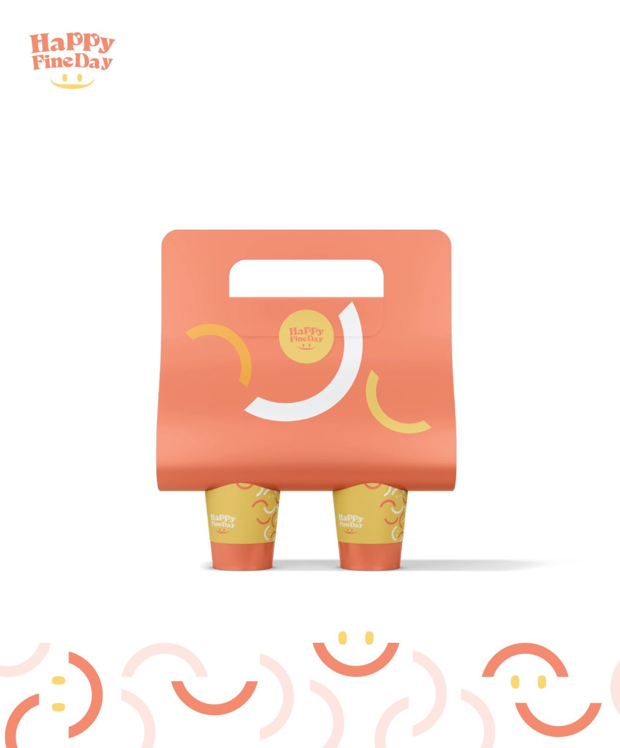 ตัวอย่าง ออกแบบแบรนด์แบบมีกลยุทธ์ CORPORATE IDENTITY & BRANDING CONCEPT DESIGN HAPPY FINEDAY — ภาพผลงาน 23