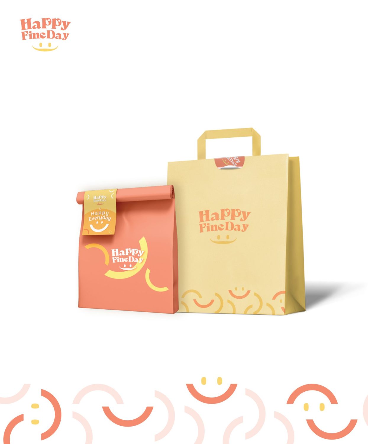 ตัวอย่าง ออกแบบแบรนด์แบบมีกลยุทธ์ CORPORATE IDENTITY & BRANDING CONCEPT DESIGN HAPPY FINEDAY — ภาพผลงาน 27