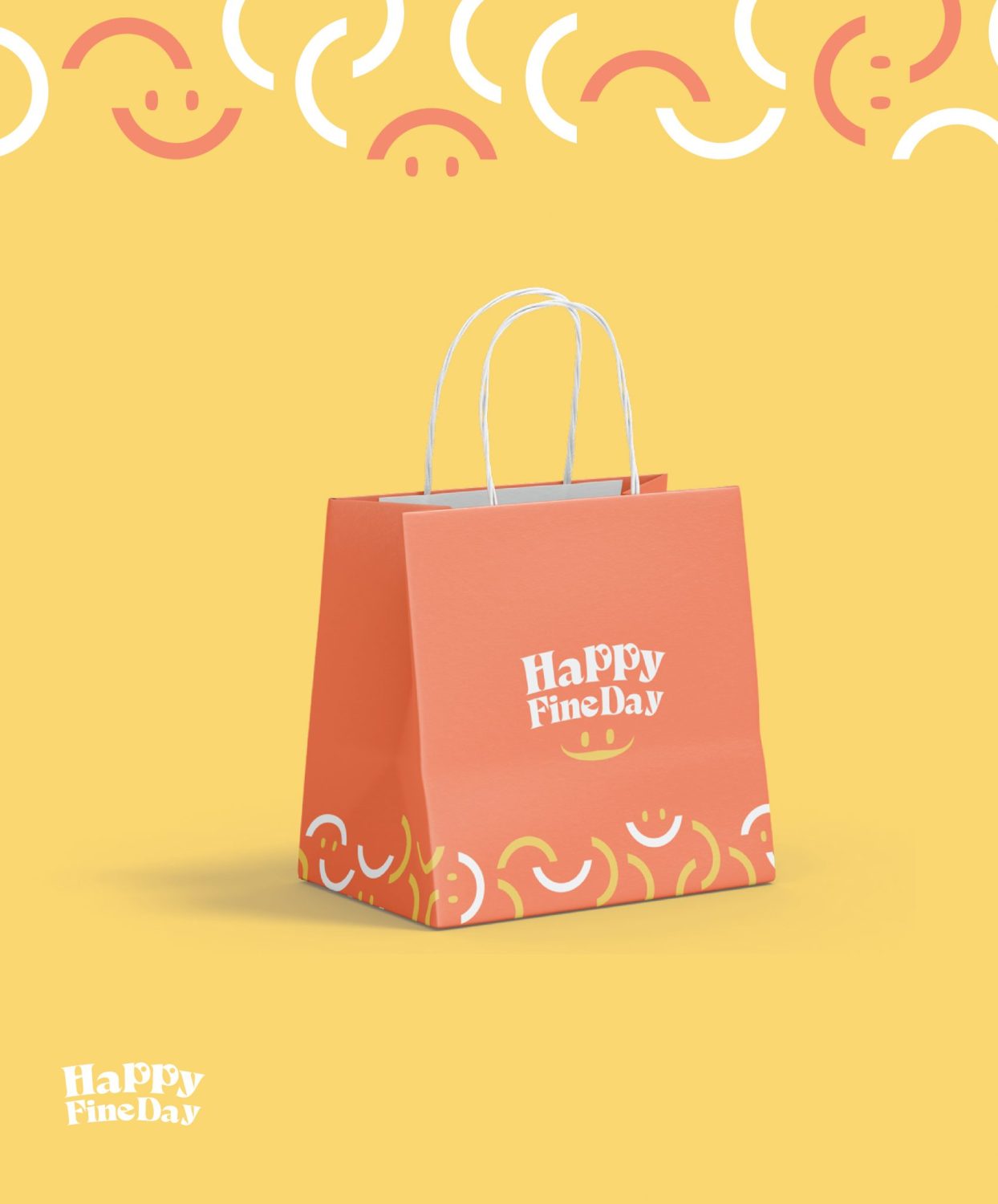 ตัวอย่าง ออกแบบแบรนด์แบบมีกลยุทธ์ CORPORATE IDENTITY & BRANDING CONCEPT DESIGN HAPPY FINEDAY — ภาพผลงาน 28