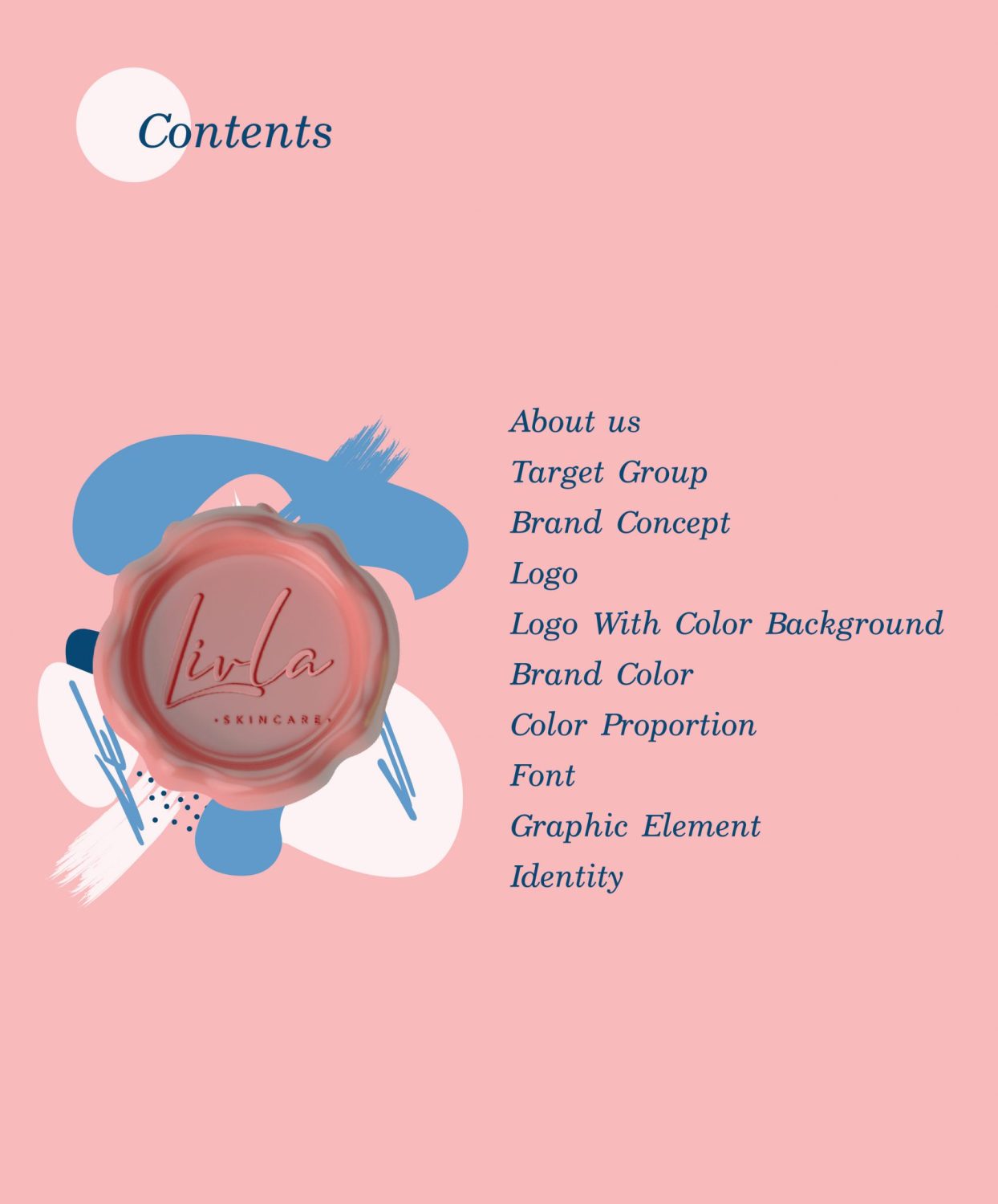 ตัวอย่าง ออกแบบแบรนด์แบบมีกลยุทธ์ CORPORATE IDENTITY & BRANDING CONCEPT DESIGN LIV LA — project image 2