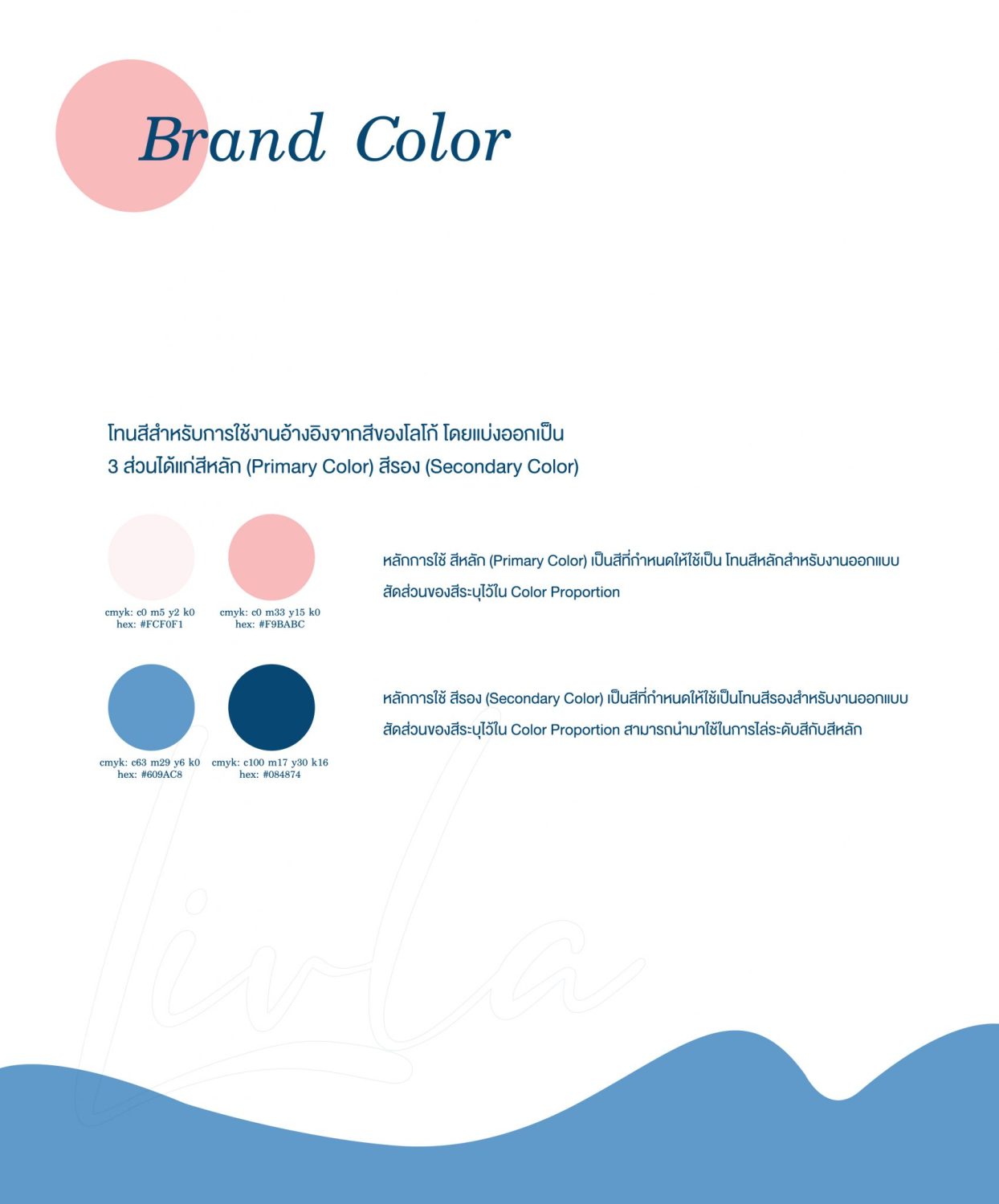 ตัวอย่าง ออกแบบแบรนด์แบบมีกลยุทธ์ CORPORATE IDENTITY & BRANDING CONCEPT DESIGN LIV LA — project image 8