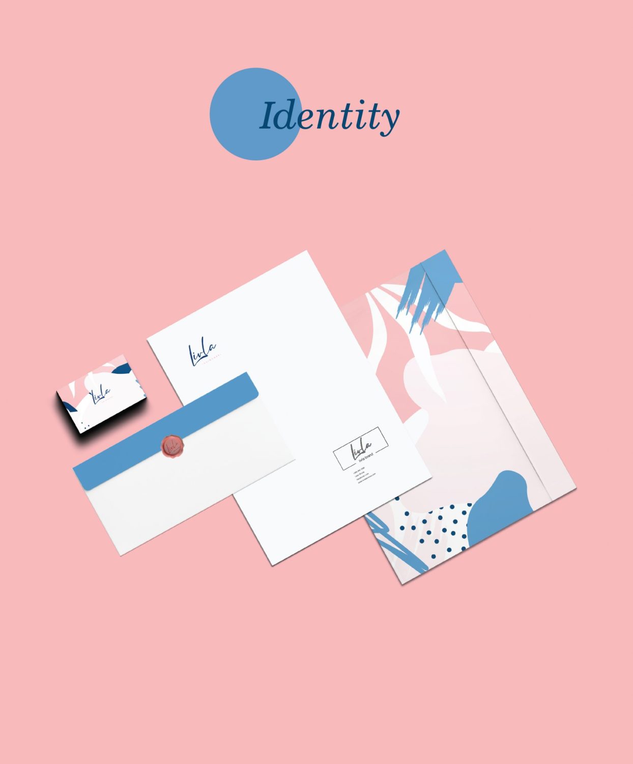 ตัวอย่าง ออกแบบแบรนด์แบบมีกลยุทธ์ CORPORATE IDENTITY & BRANDING CONCEPT DESIGN LIV LA — project image 12