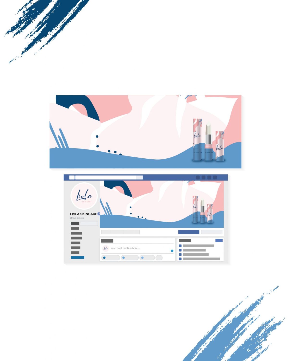 ตัวอย่าง ออกแบบแบรนด์แบบมีกลยุทธ์ CORPORATE IDENTITY & BRANDING CONCEPT DESIGN LIV LA — project image 22