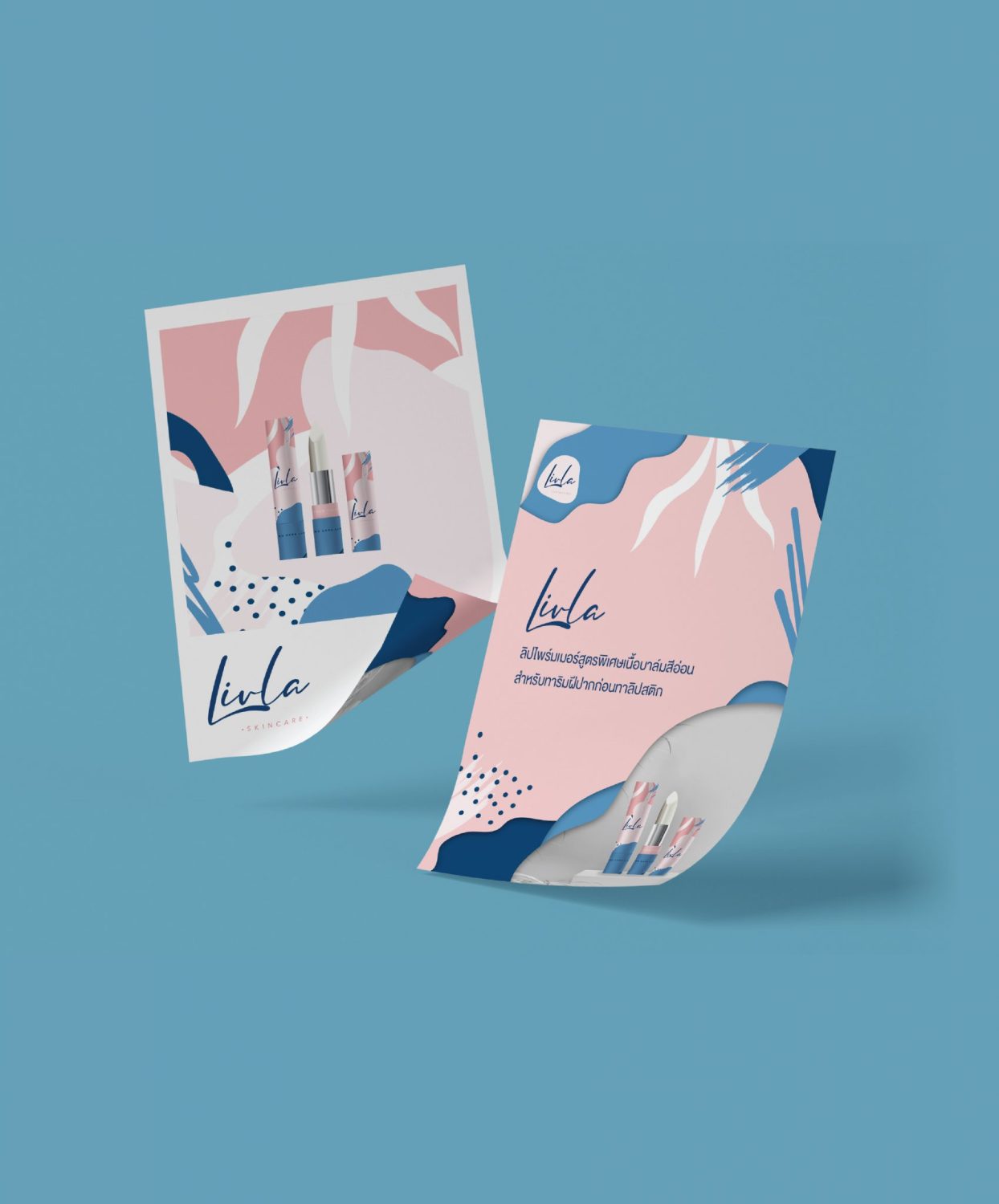 ตัวอย่าง ออกแบบแบรนด์แบบมีกลยุทธ์ CORPORATE IDENTITY & BRANDING CONCEPT DESIGN LIV LA — project image 24
