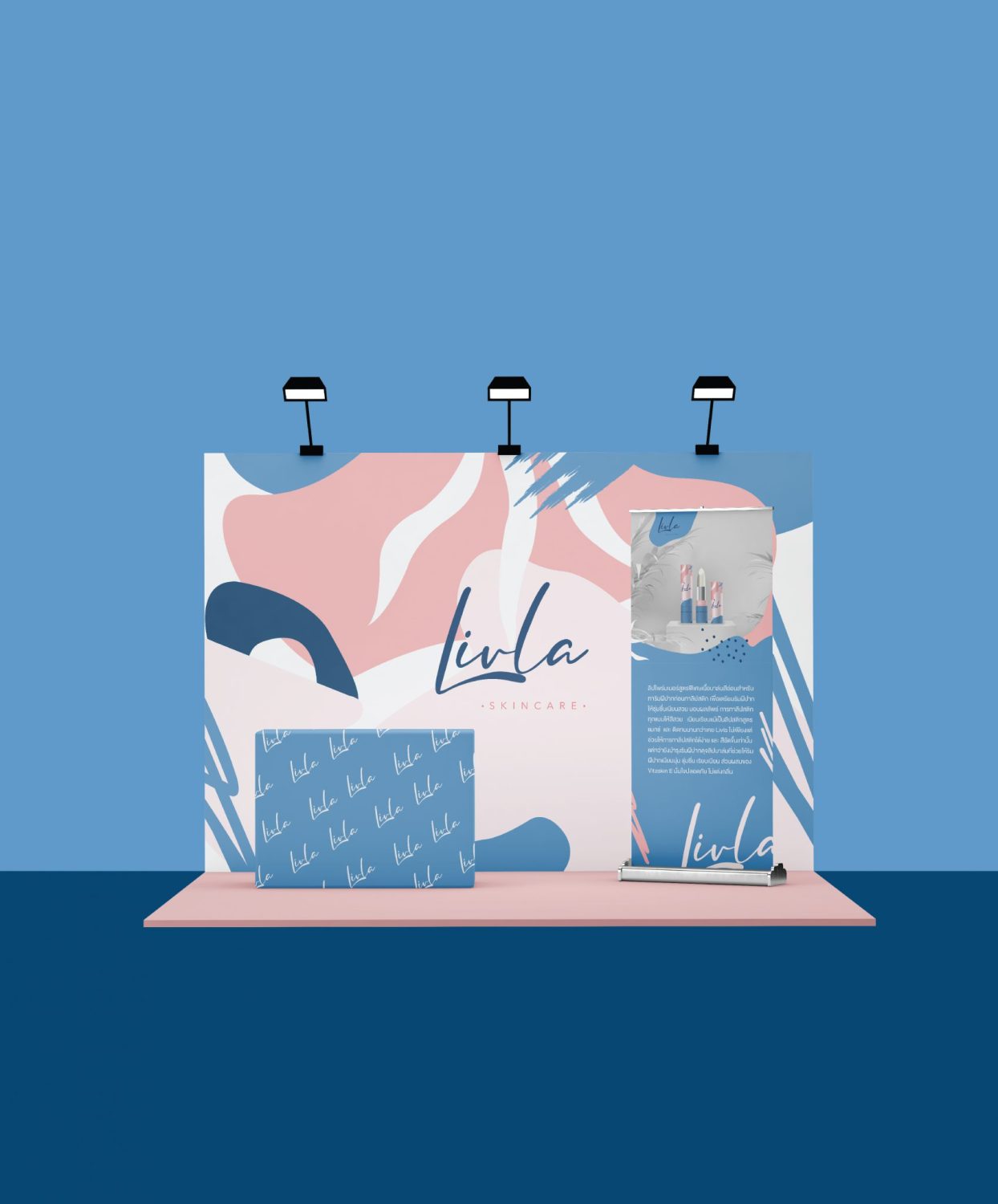 ตัวอย่าง ออกแบบแบรนด์แบบมีกลยุทธ์ CORPORATE IDENTITY & BRANDING CONCEPT DESIGN LIV LA — project image 26