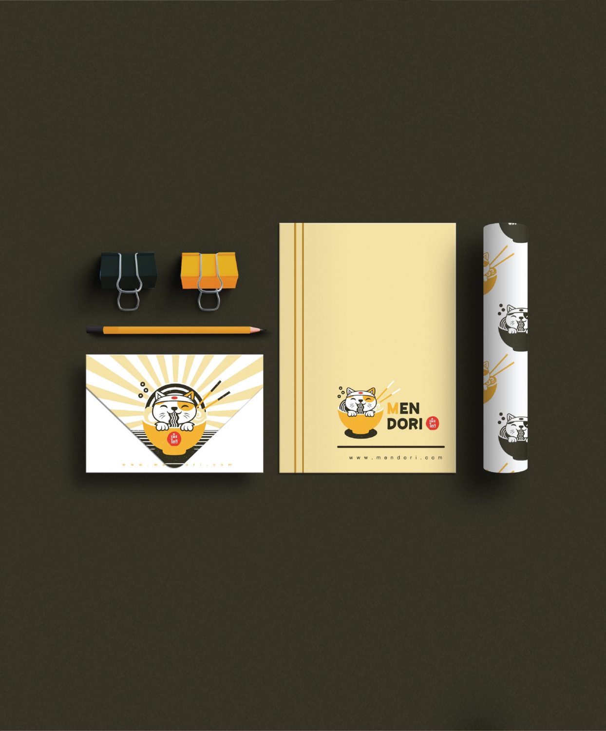 ตัวอย่าง ออกแบบแบรนด์แบบมีกลยุทธ์ CORPORATE IDENTITY & BRANDING CONCEPT DESIGN MENDORI — ภาพผลงาน 17