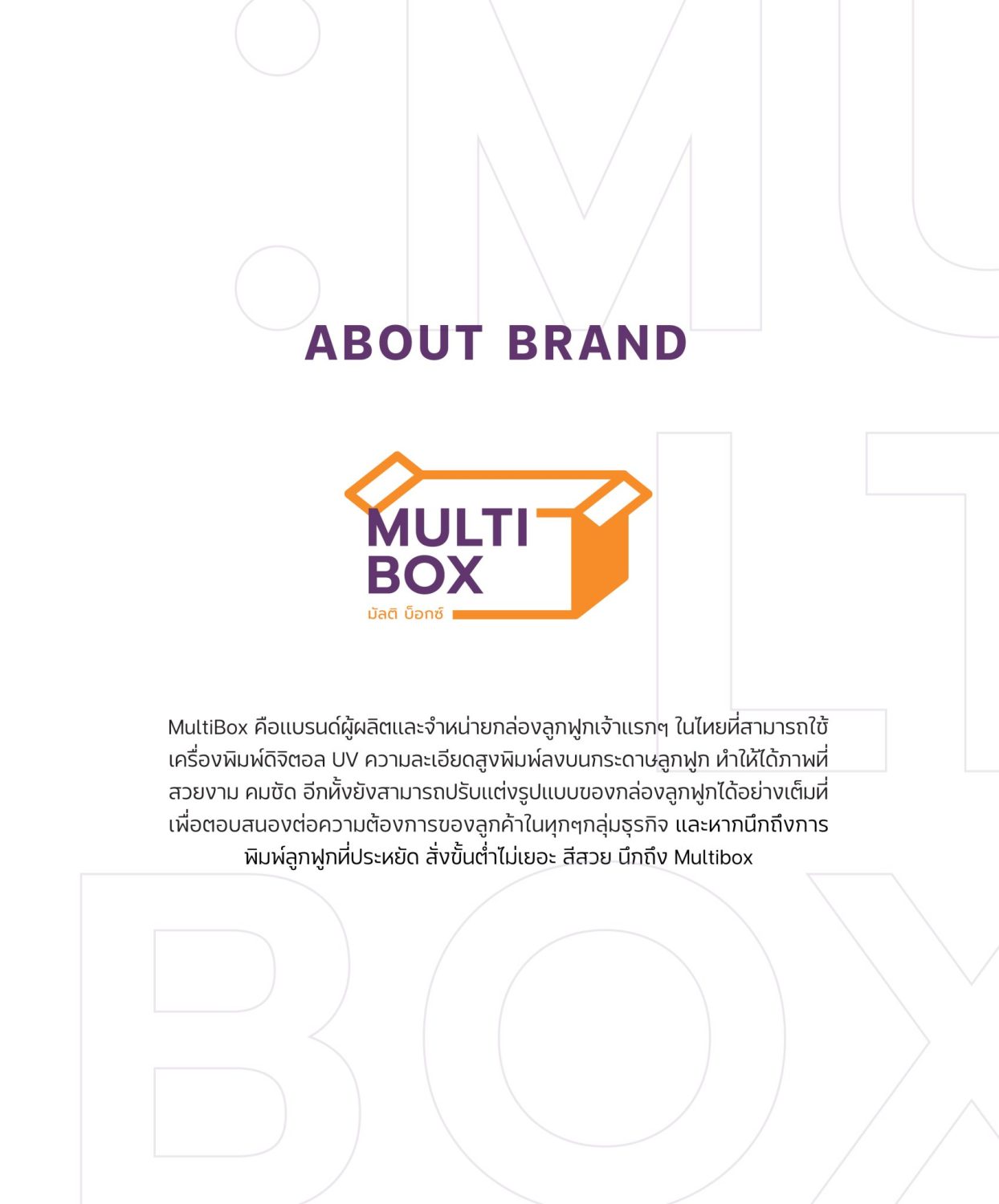 CONCEPT DESIGN MULTIBOX — ภาพผลงาน 3