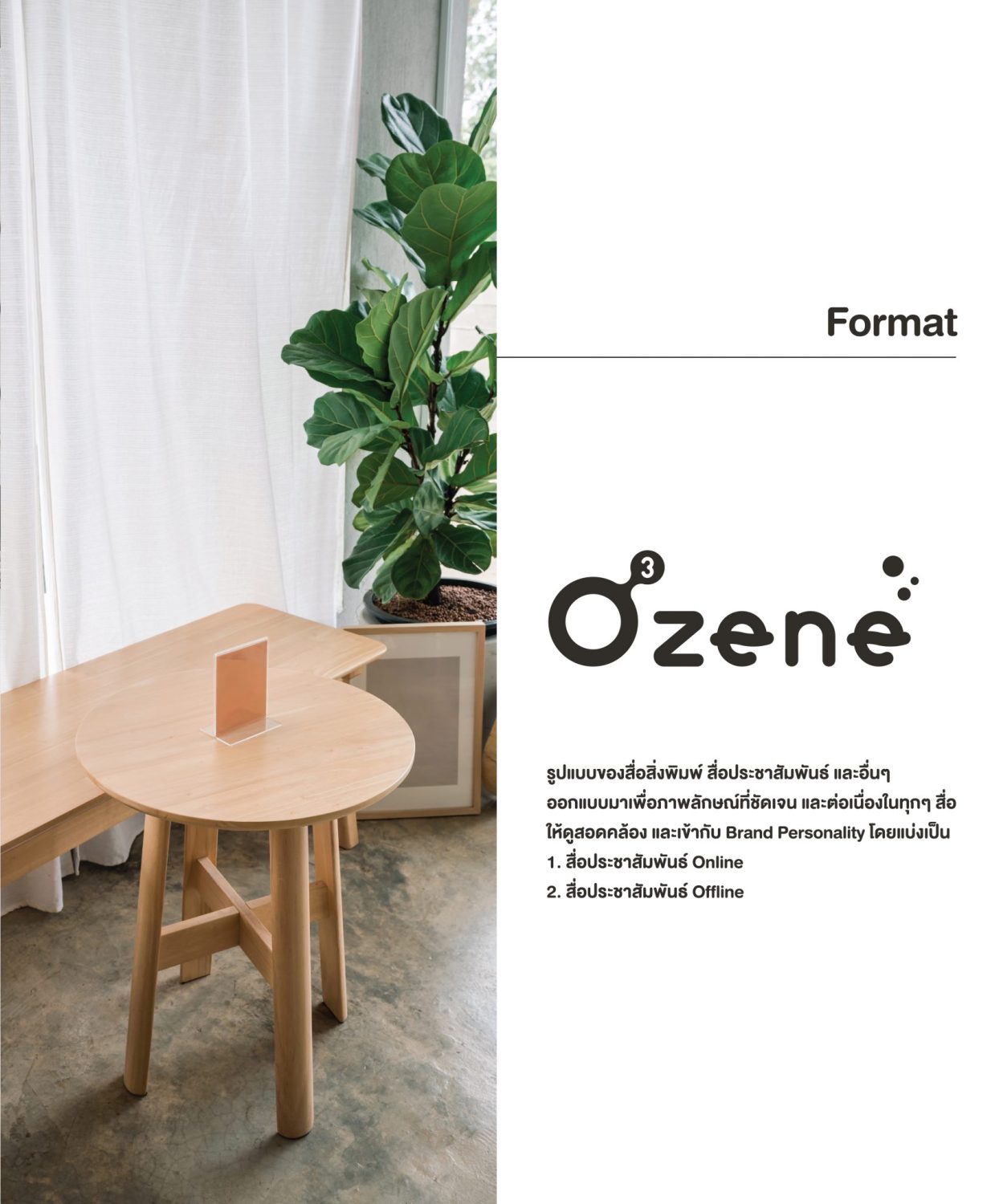 ตัวอย่าง ออกแบบแบรนด์แบบมีกลยุทธ์ CORPORATE IDENTITY & BRANDING CONCEPT DESIGN OZENE — ภาพผลงาน 18