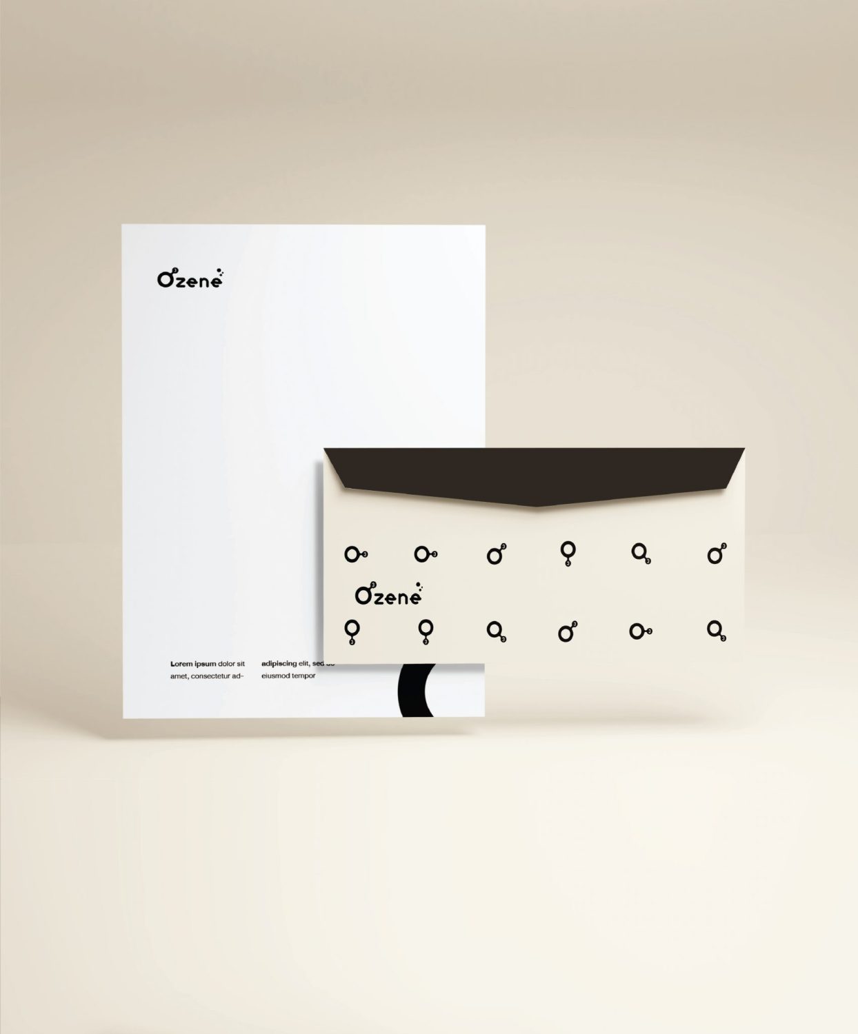 ตัวอย่าง ออกแบบแบรนด์แบบมีกลยุทธ์ CORPORATE IDENTITY & BRANDING CONCEPT DESIGN OZENE — ภาพผลงาน 23