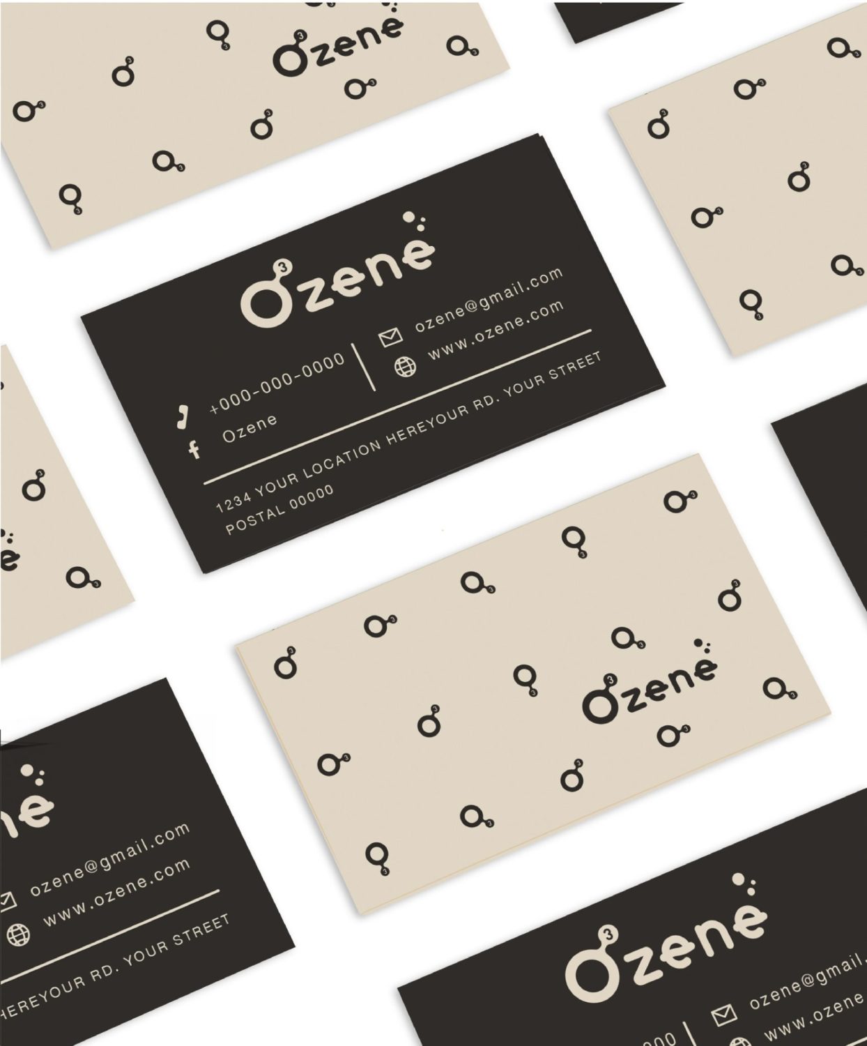 ตัวอย่าง ออกแบบแบรนด์แบบมีกลยุทธ์ CORPORATE IDENTITY & BRANDING CONCEPT DESIGN OZENE — ภาพผลงาน 29