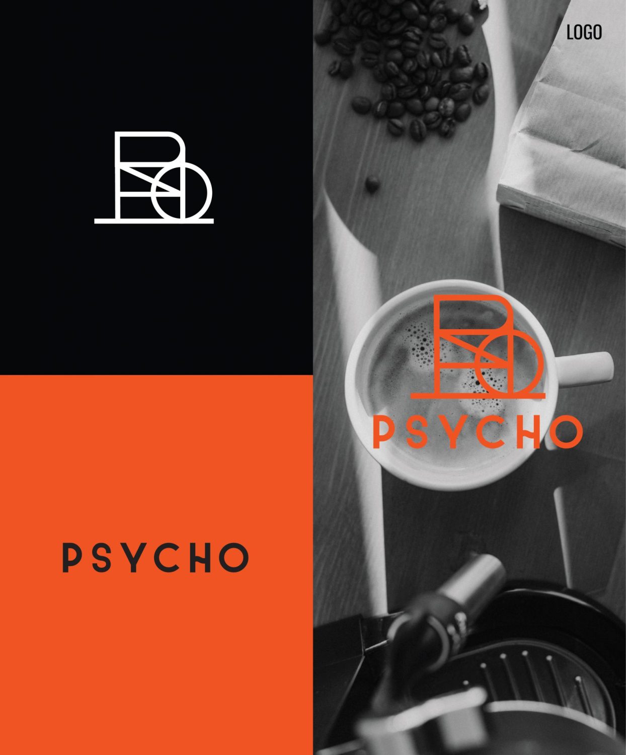 ตัวอย่าง ออกแบบแบรนด์แบบมีกลยุทธ์ CORPORATE IDENTITY & BRANDING CONCEPT DESIGN PSYCHO — project image 7