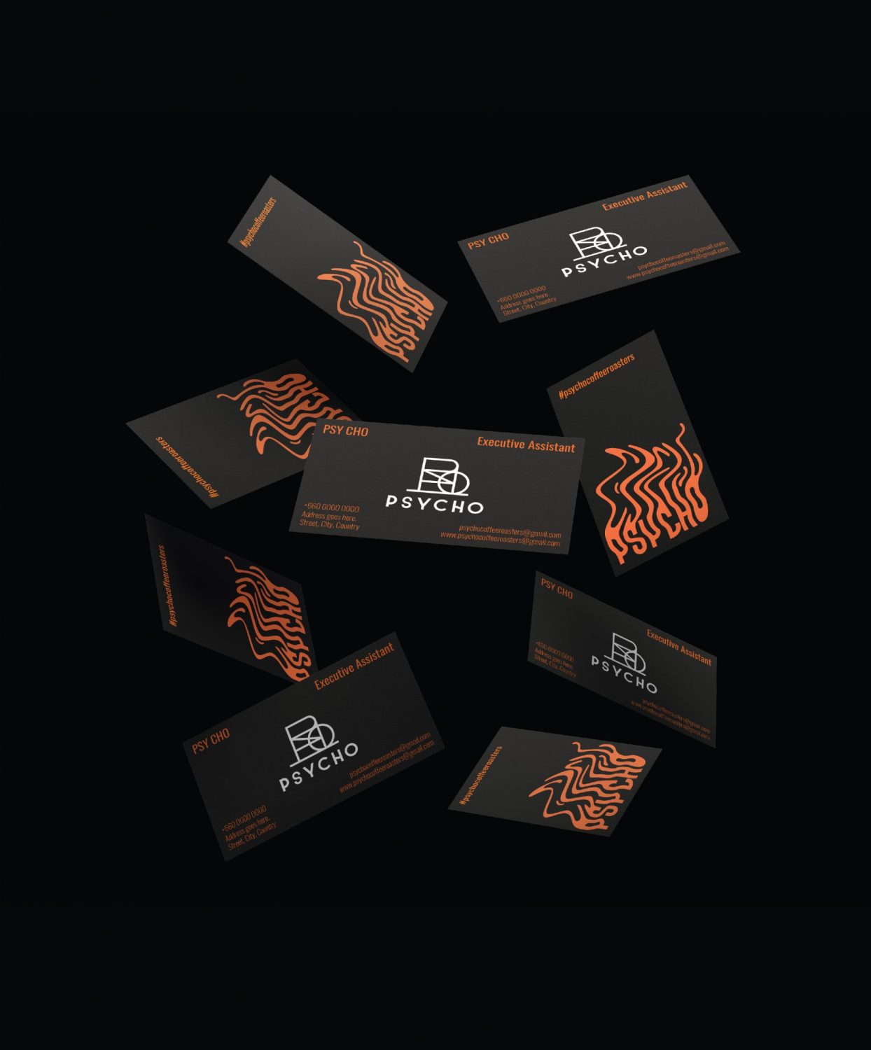 ตัวอย่าง ออกแบบแบรนด์แบบมีกลยุทธ์ CORPORATE IDENTITY & BRANDING CONCEPT DESIGN PSYCHO — project image 20