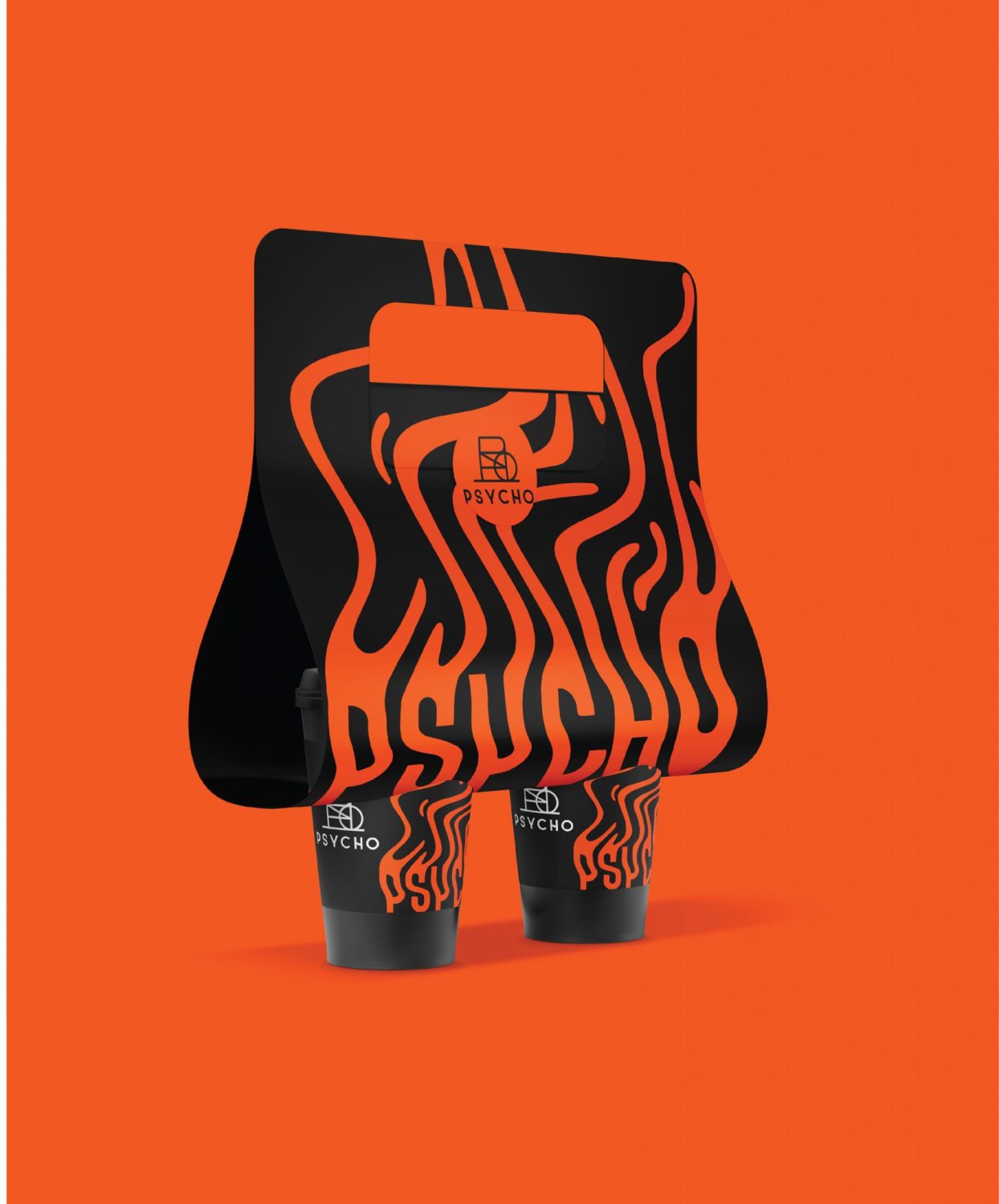 ตัวอย่าง ออกแบบแบรนด์แบบมีกลยุทธ์ CORPORATE IDENTITY & BRANDING CONCEPT DESIGN PSYCHO — project image 22