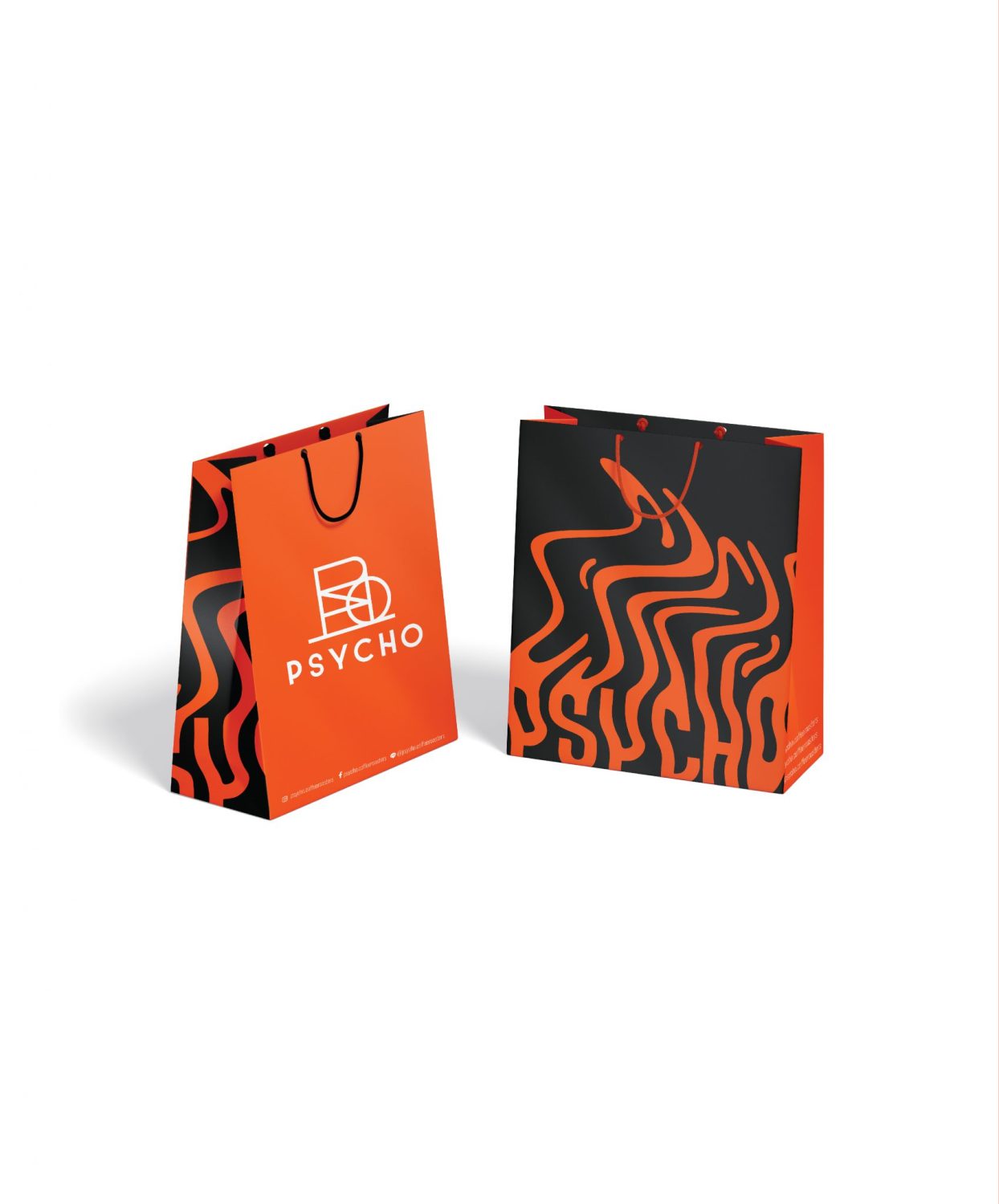 ตัวอย่าง ออกแบบแบรนด์แบบมีกลยุทธ์ CORPORATE IDENTITY & BRANDING CONCEPT DESIGN PSYCHO — project image 27