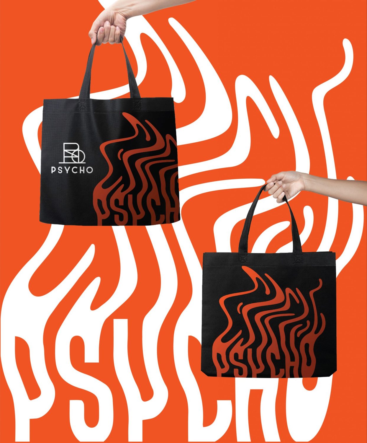 ตัวอย่าง ออกแบบแบรนด์แบบมีกลยุทธ์ CORPORATE IDENTITY & BRANDING CONCEPT DESIGN PSYCHO — project image 30