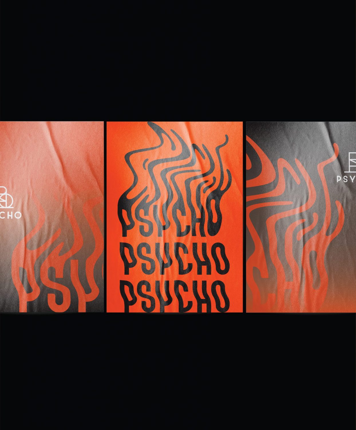 ตัวอย่าง ออกแบบแบรนด์แบบมีกลยุทธ์ CORPORATE IDENTITY & BRANDING CONCEPT DESIGN PSYCHO — project image 33