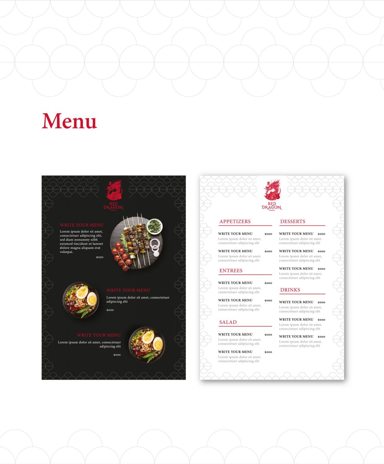 ตัวอย่าง ออกแบบแบรนด์แบบมีกลยุทธ์ CORPORATE IDENTITY & BRANDING CONCEPT DESIGN RED DRAGON — ภาพผลงาน 15