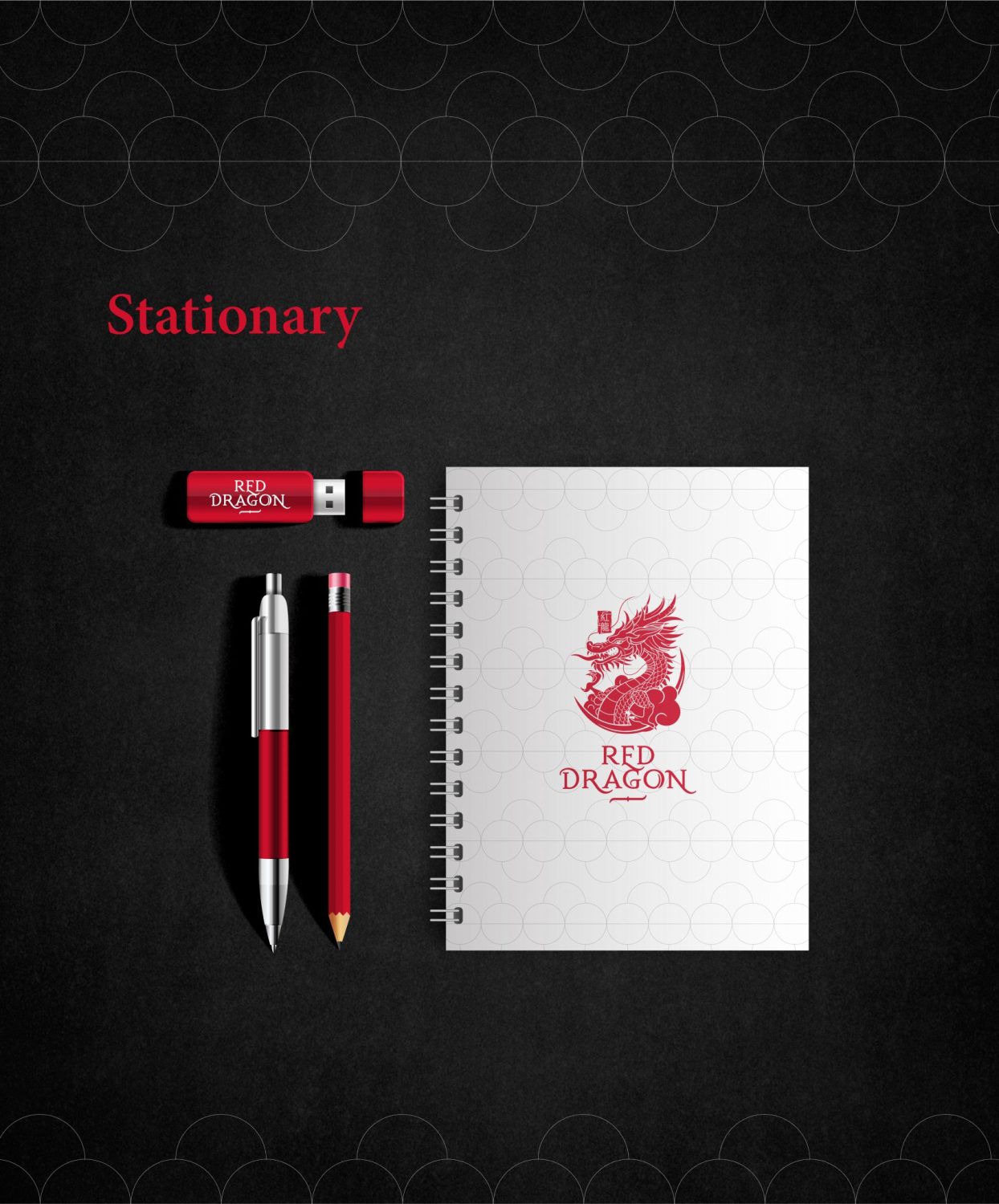 ตัวอย่าง ออกแบบแบรนด์แบบมีกลยุทธ์ CORPORATE IDENTITY & BRANDING CONCEPT DESIGN RED DRAGON — ภาพผลงาน 16