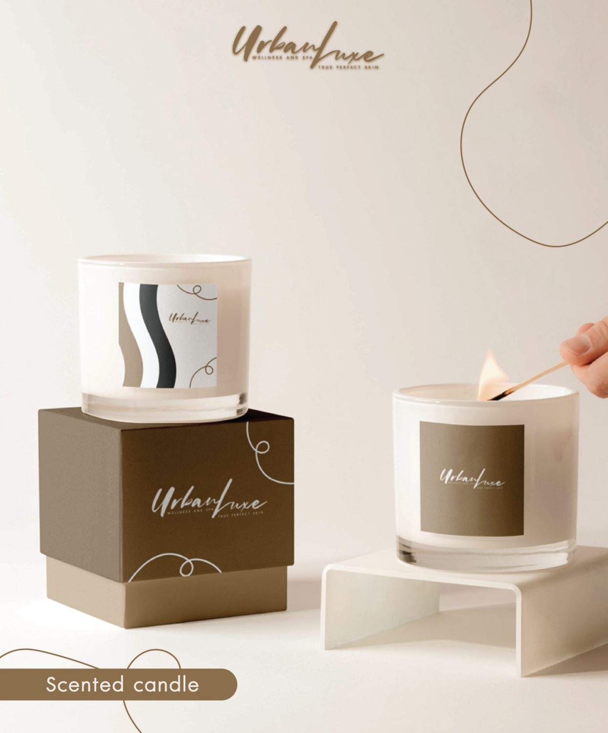 ตัวอย่าง ออกแบบแบรนด์แบบมีกลยุทธ์ CORPORATE IDENTITY & BRANDING CONCEPT DESIGN URBAN LUXE — project image 24