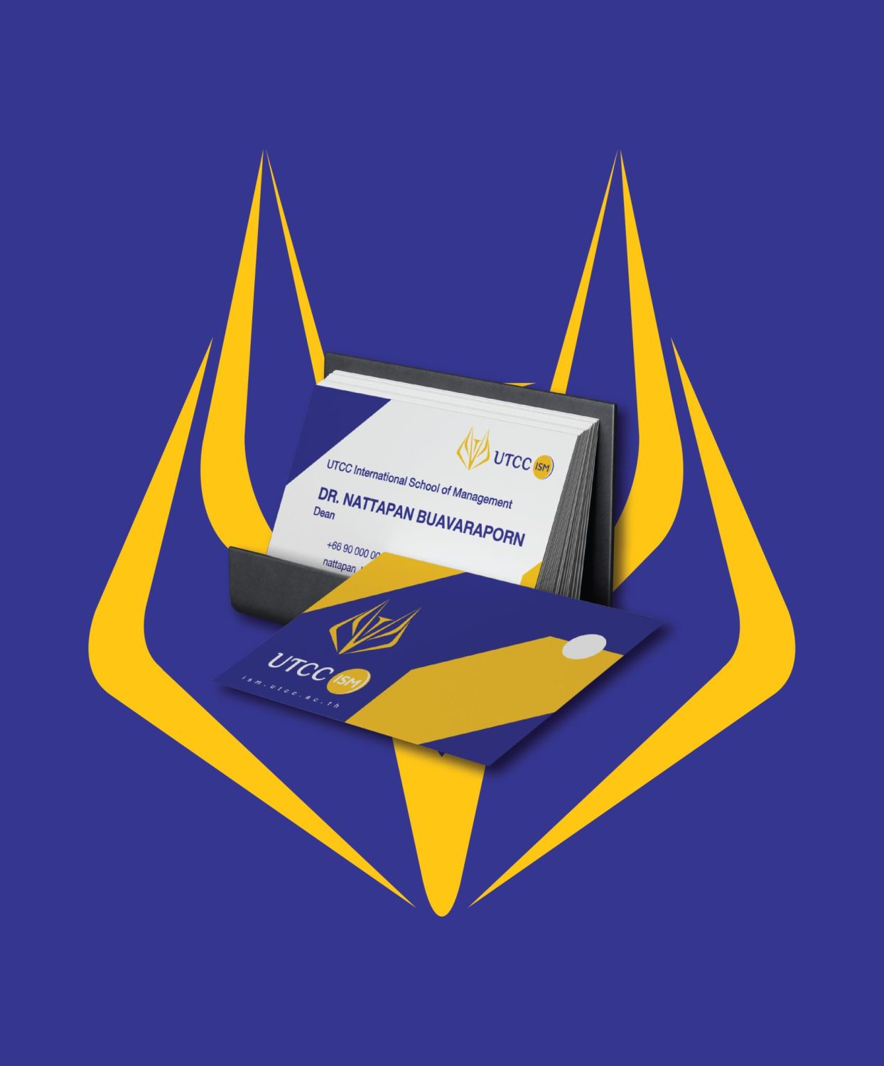 ตัวอย่าง ออกแบบแบรนด์แบบมีกลยุทธ์ CORPORATE IDENTITY & BRANDING CONCEPT DESIGN UTCC — ภาพผลงาน 15