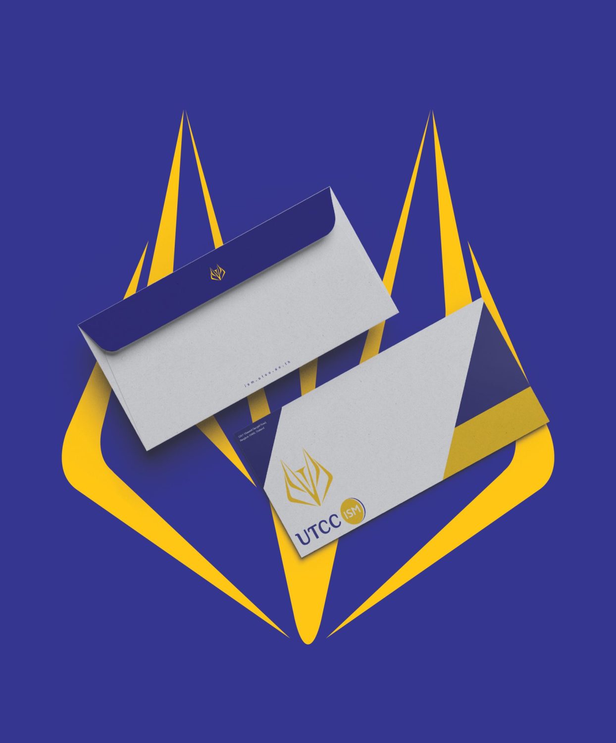 ตัวอย่าง ออกแบบแบรนด์แบบมีกลยุทธ์ CORPORATE IDENTITY & BRANDING CONCEPT DESIGN UTCC — ภาพผลงาน 17
