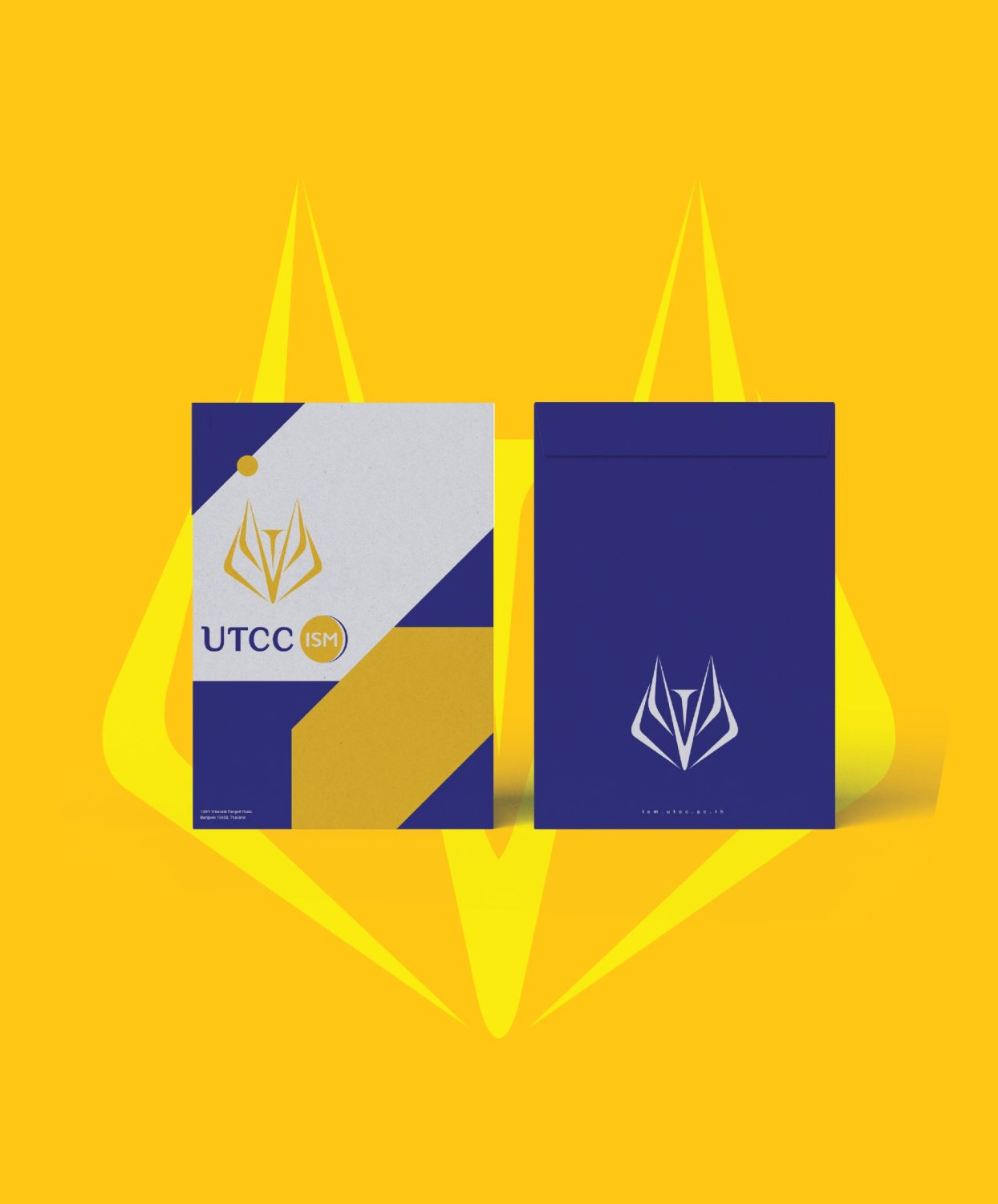 ตัวอย่าง ออกแบบแบรนด์แบบมีกลยุทธ์ CORPORATE IDENTITY & BRANDING CONCEPT DESIGN UTCC — ภาพผลงาน 18