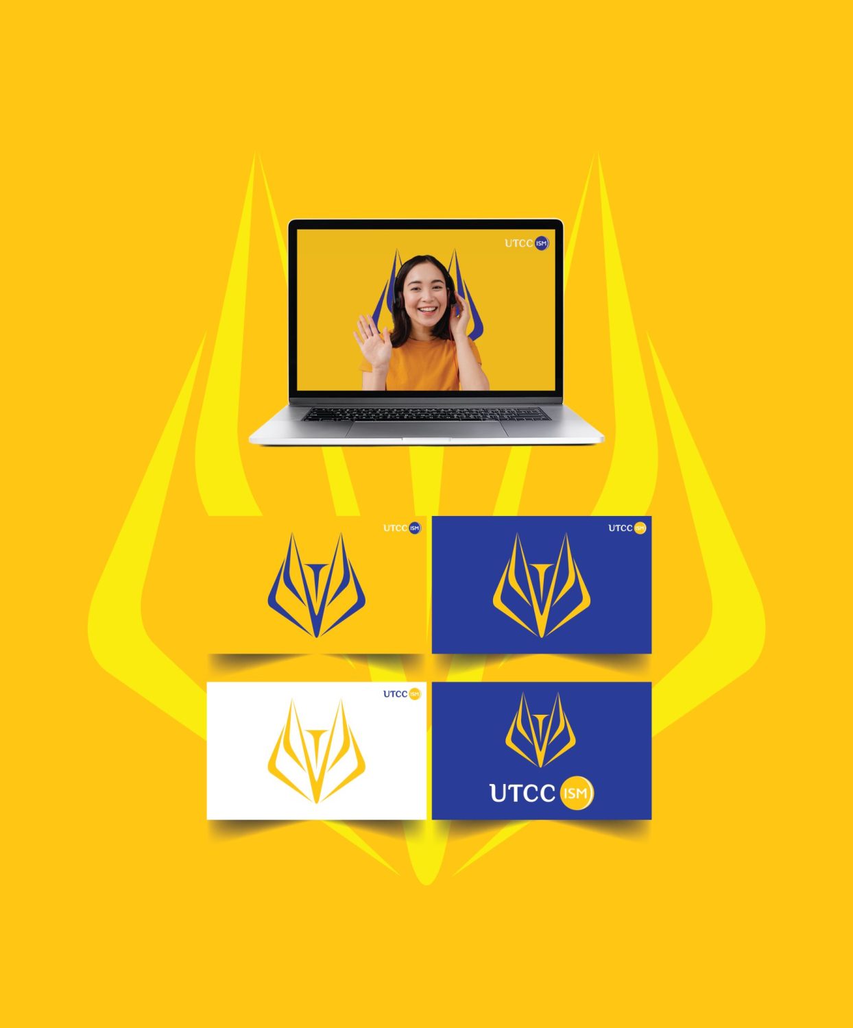 ตัวอย่าง ออกแบบแบรนด์แบบมีกลยุทธ์ CORPORATE IDENTITY & BRANDING CONCEPT DESIGN UTCC — ภาพผลงาน 25