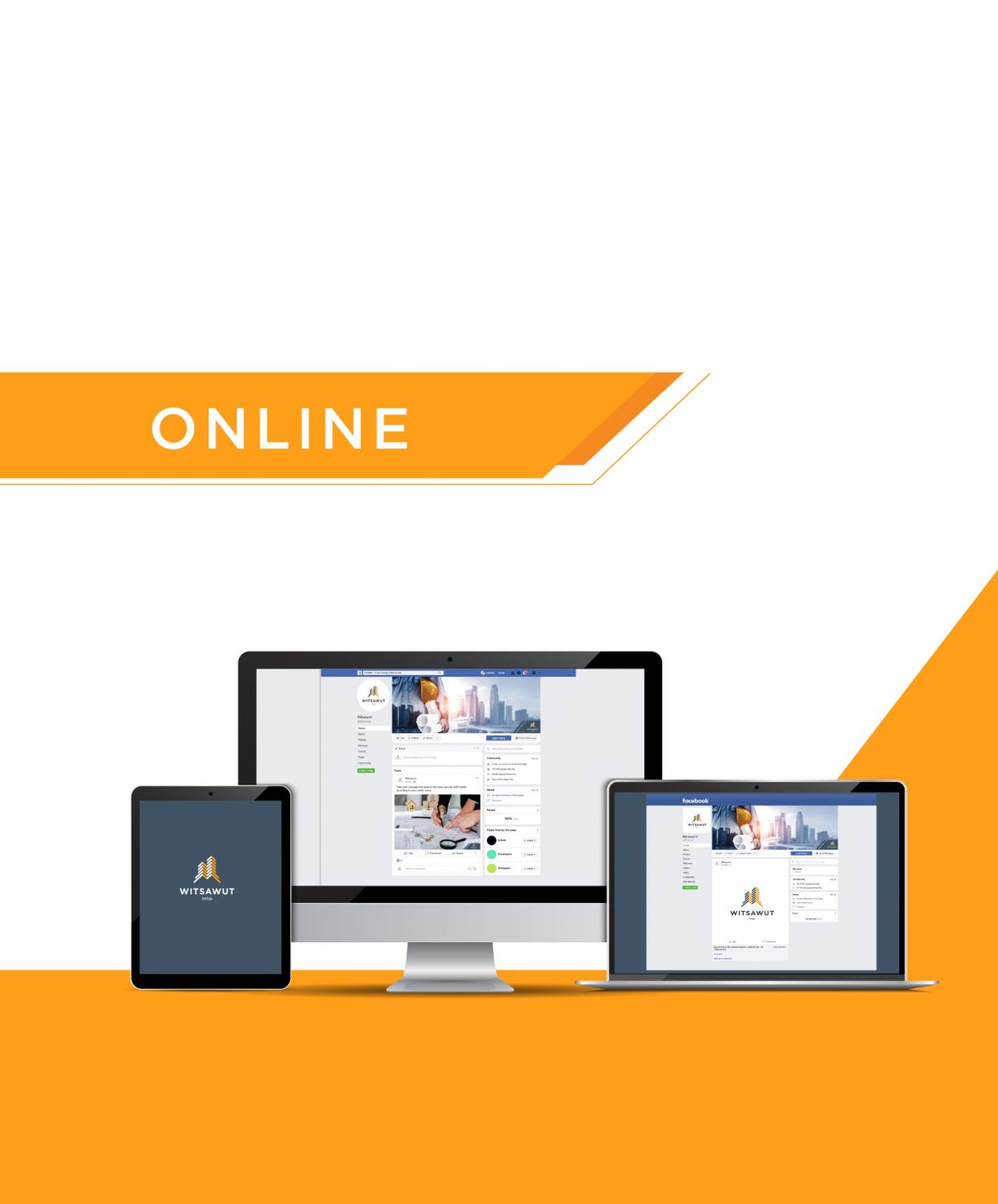 ตัวอย่าง ออกแบบแบรนด์แบบมีกลยุทธ์ CORPORATE IDENTITY & BRANDING CONCEPT DESIGN WITSAWUT — ภาพผลงาน 13