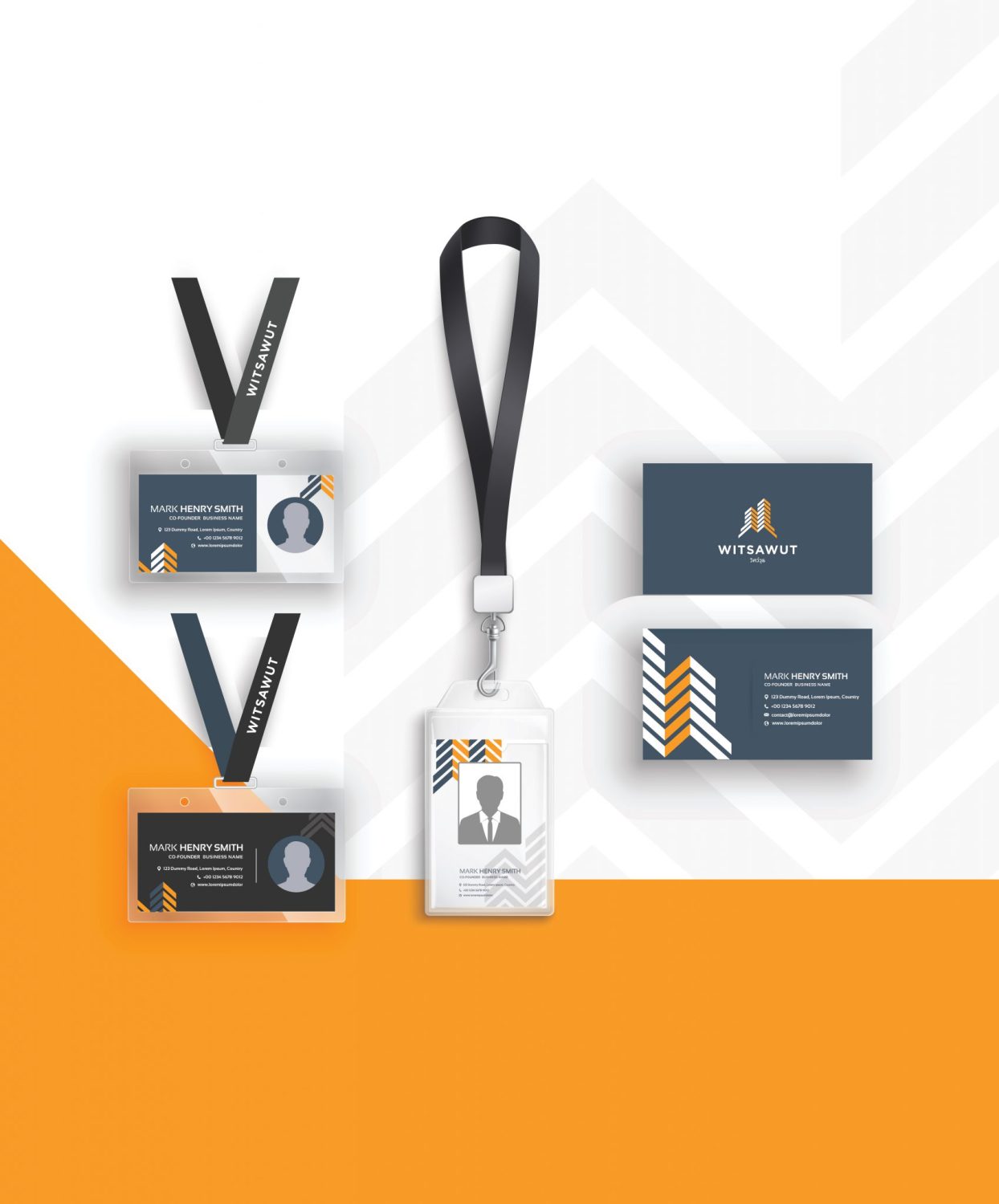 ตัวอย่าง ออกแบบแบรนด์แบบมีกลยุทธ์ CORPORATE IDENTITY & BRANDING CONCEPT DESIGN WITSAWUT — ภาพผลงาน 18