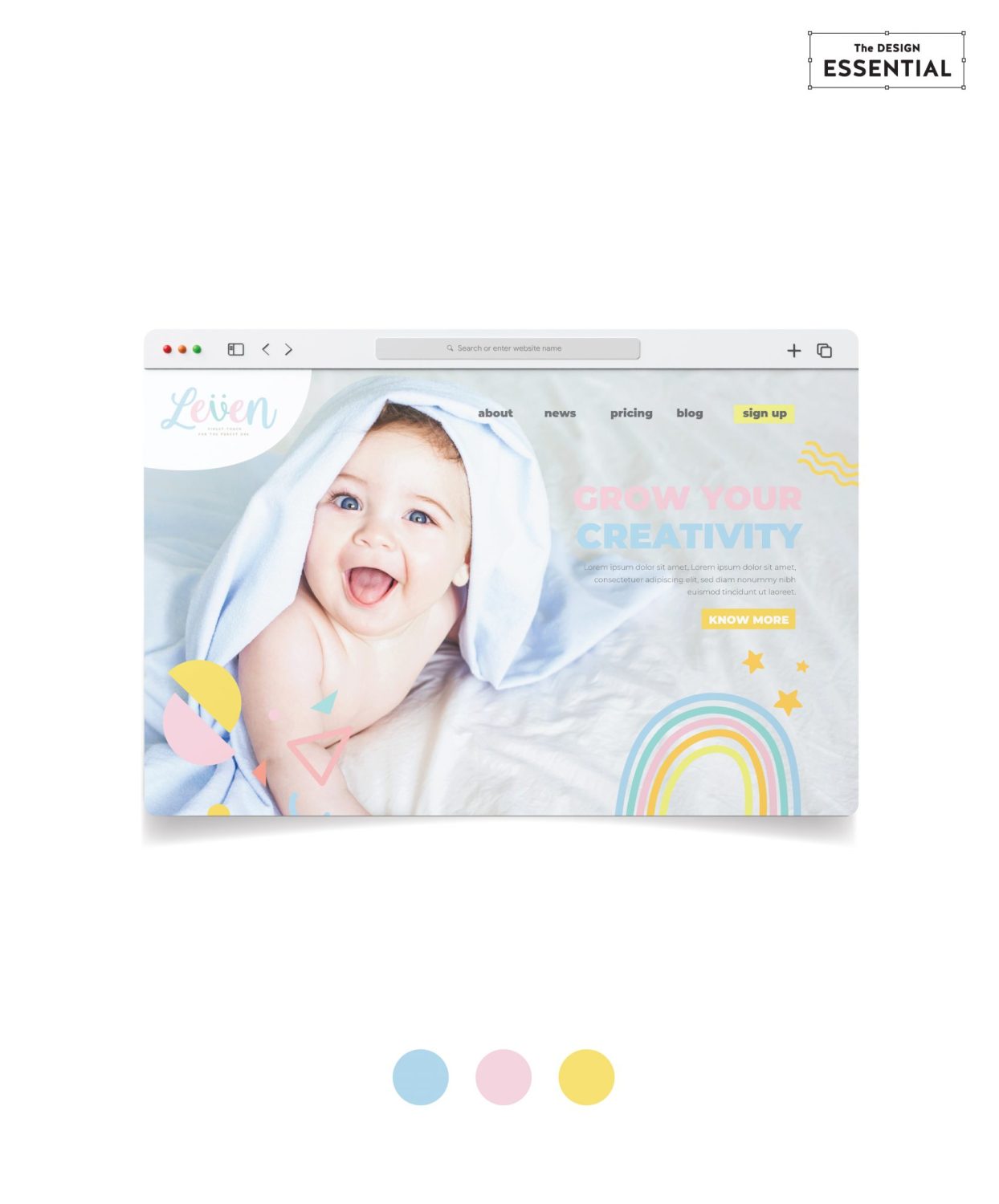 LEVEN WEB TEMPLATE