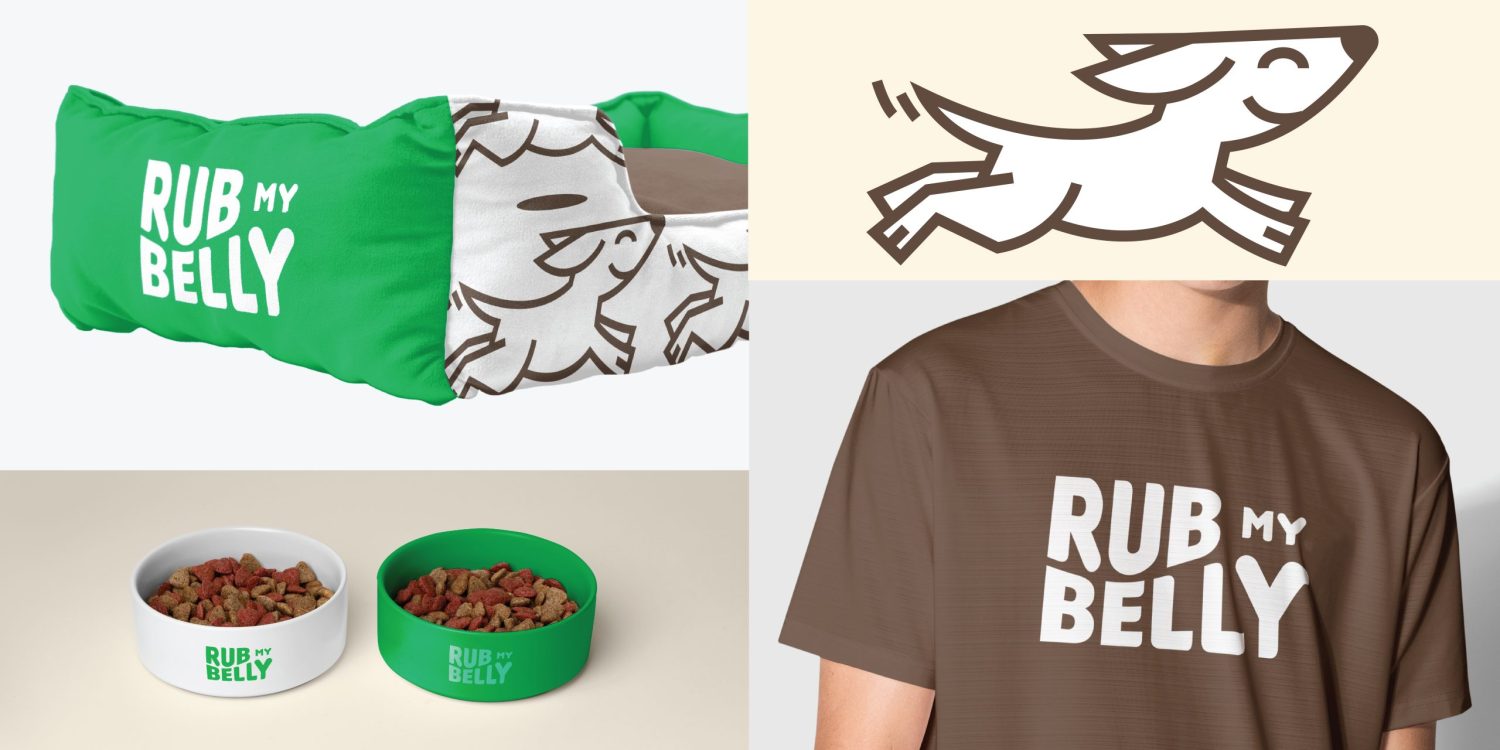 ตัวอย่างงานออกแบบโลโก้สินค้าอาหารสัตว์  LOGO PET FOOD