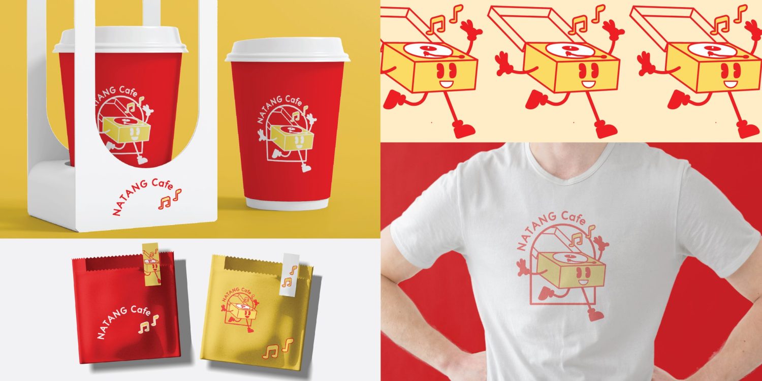 ตัวอย่างการออกแบบโลโก้ร้านอาหาร  LOGO CAFE — project image 12