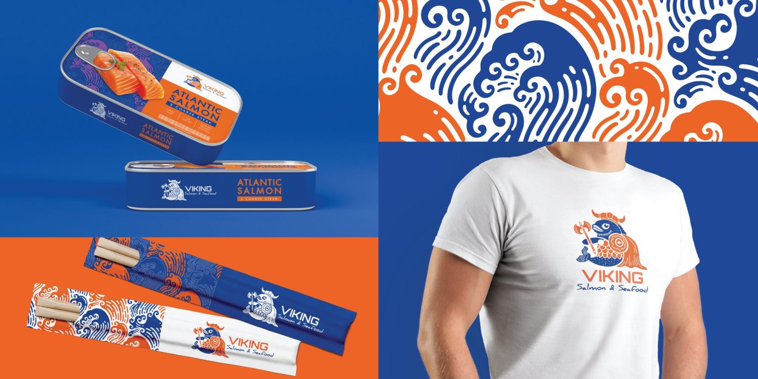 ตัวอย่างงานออกแบบโลโก้ร้านอาหารซีฟู้ด LOGO SEAFOOD