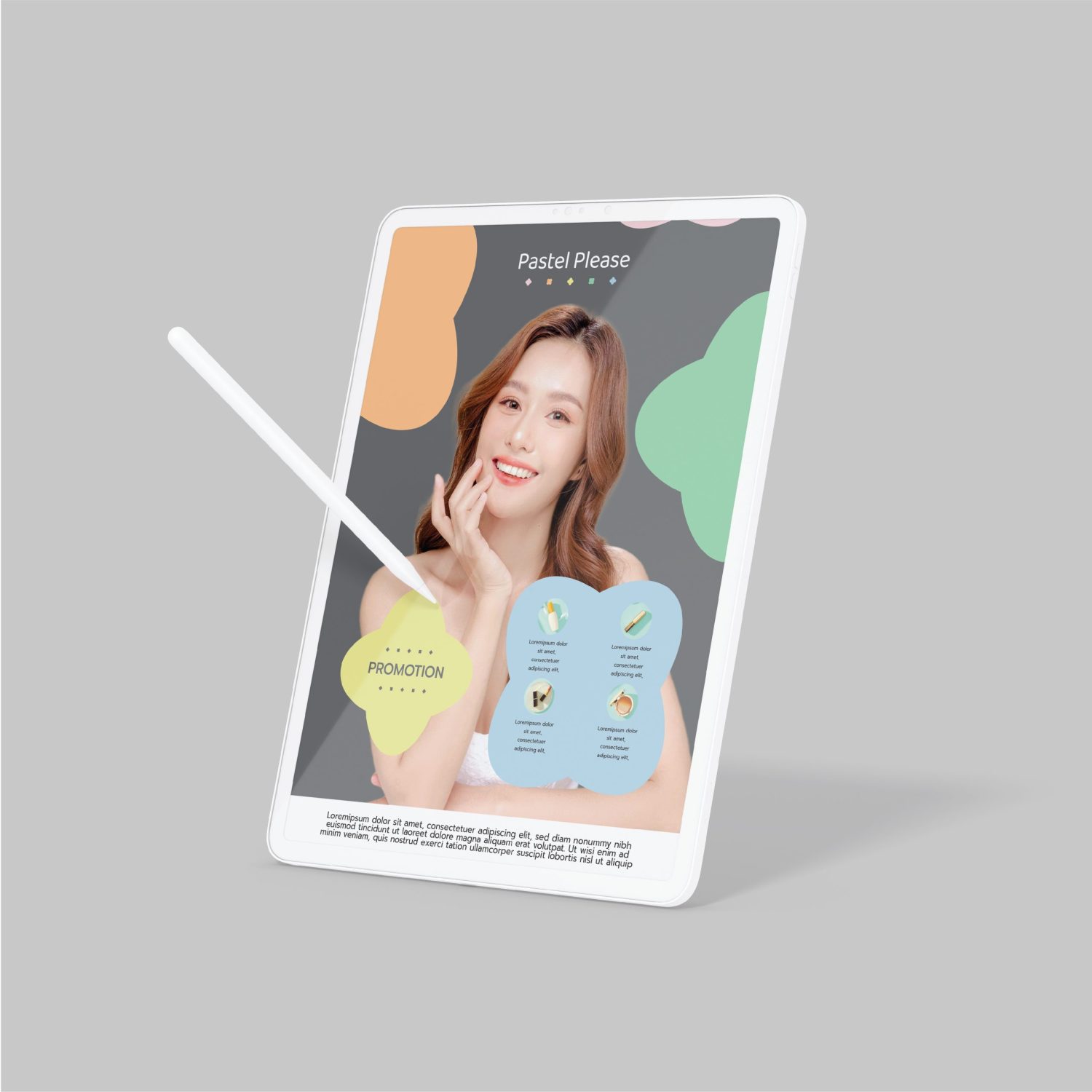 รับวางแผนการตลาด และออกแบบ MEDIA & SOCILA DESIGN PASTEL PLEASE