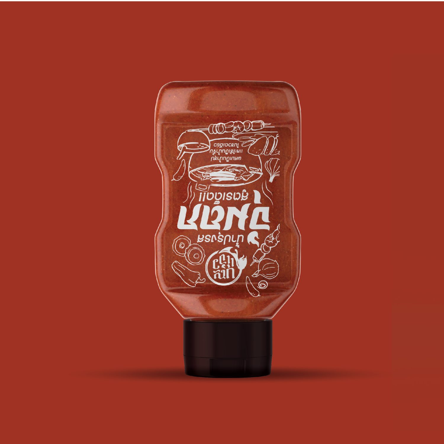 ตัวอย่างออกแบบแพคเกจจิ้งอย่างมืออาชืพ PROFESSIONAL SAUCE PACKAGING — project image 6