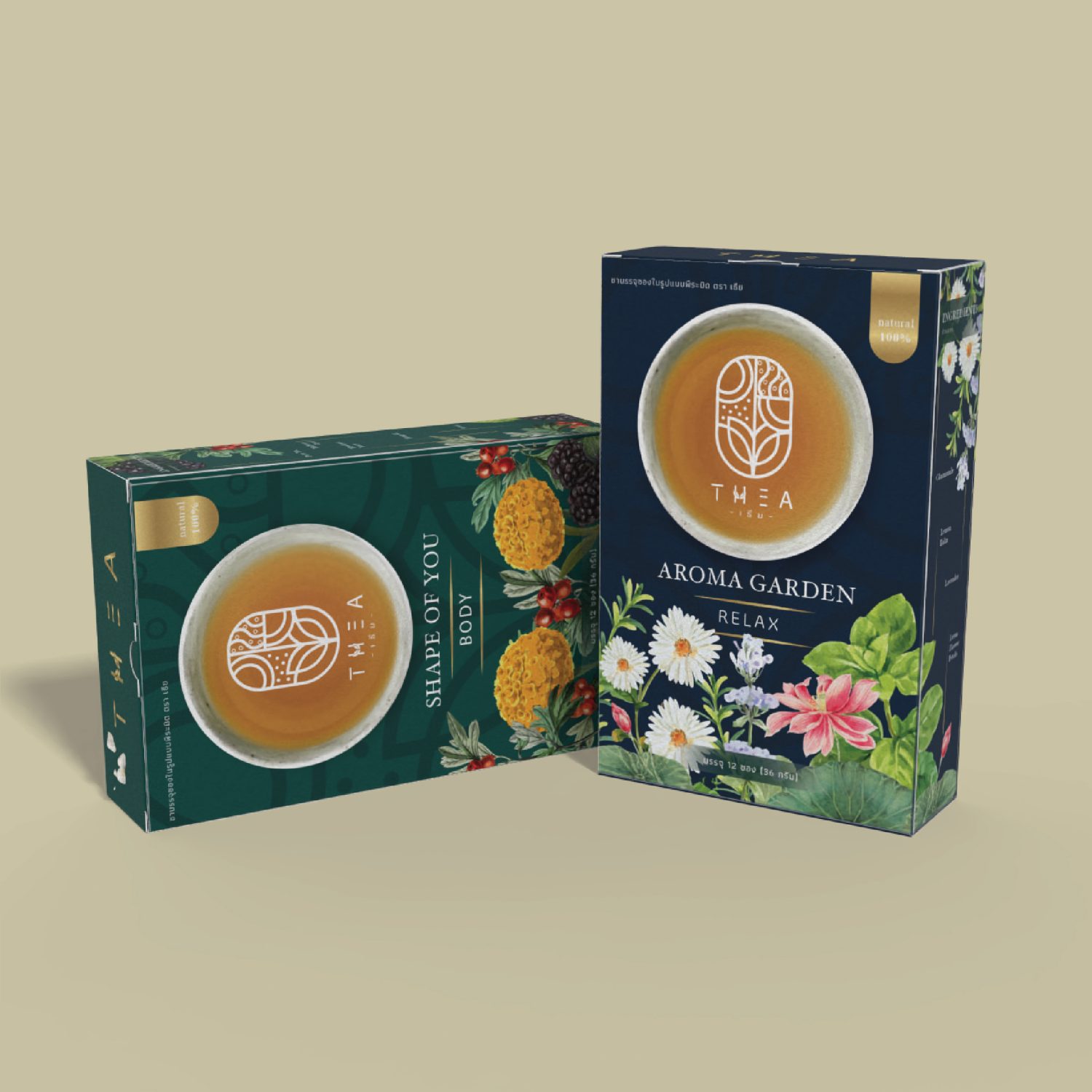 ตัวอย่างออกแบบแพคเกจจิ้งอย่างมืออาชืพ PROFESSIONAL COFFEE & TEA  PACKAGING — project image 6