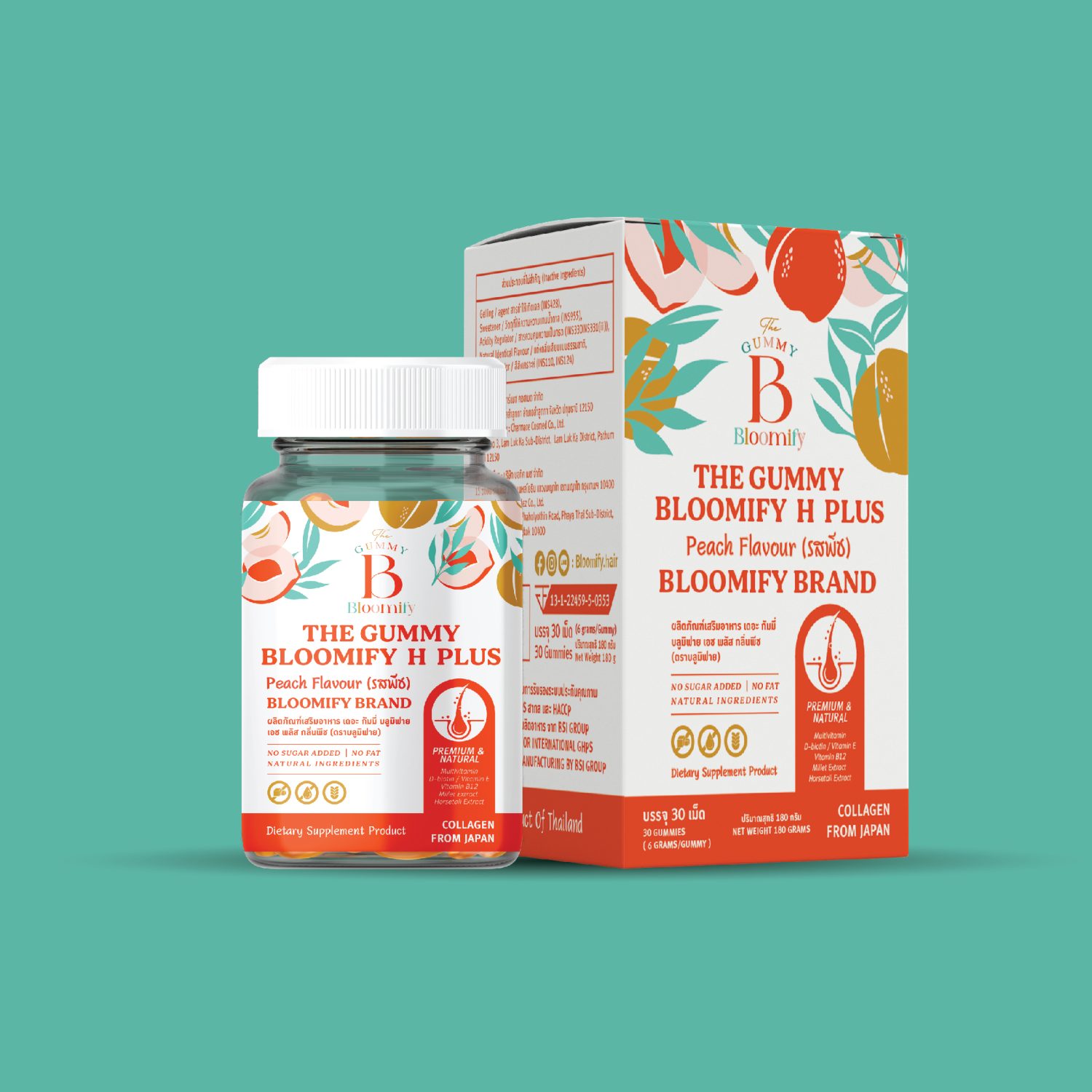 ตัวอย่างออกแบบแพคเกจจิ้งอย่างมืออาชืพ PROFESSIONAL FOOD SUPPLEMENT PACKAGING — project image 5