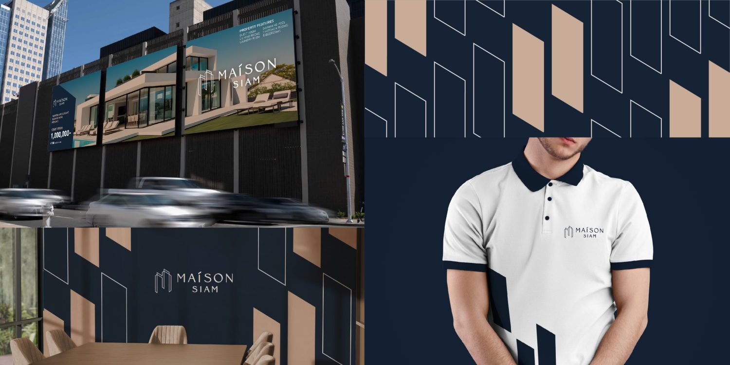 ตัวอย่างงานออกแบบโลโก้ธุรกิจอสังหาริมทรัพย์ LOGO REAL ESTATE — project image 7